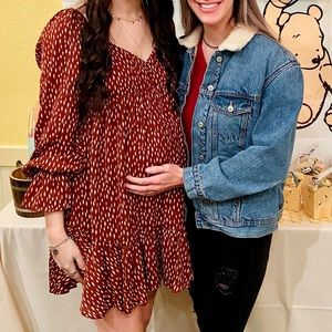Spotted Dress - Maternity Friendly